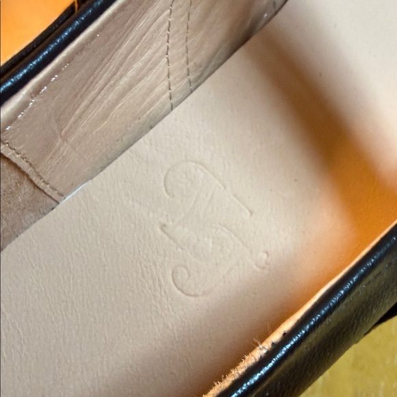 Leather Black Mary Jane Flats - Picture 2 of 5